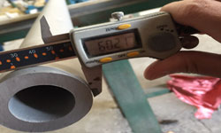 Dimension check for Stainless steel pipes
