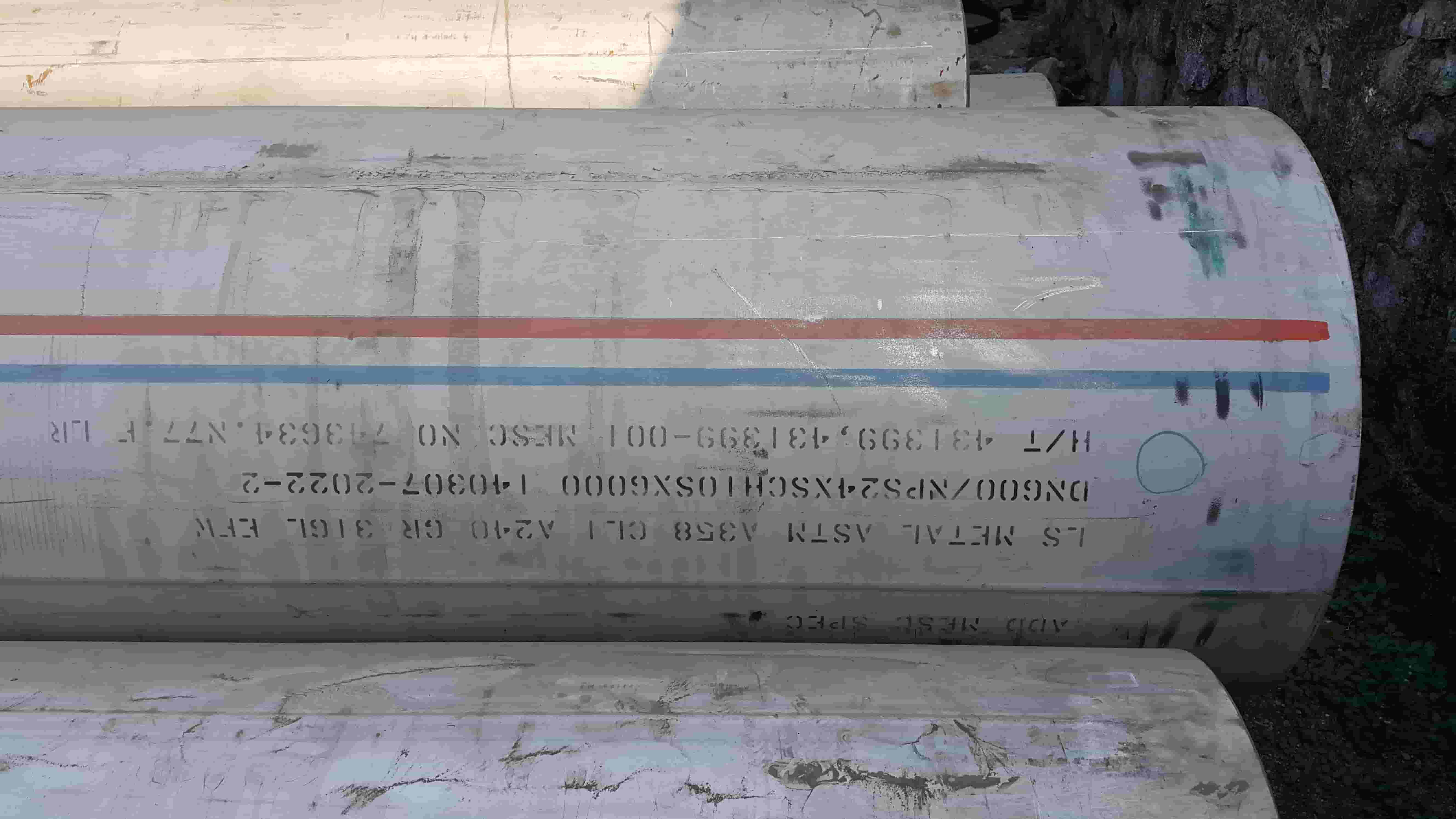 ASTM A358 EFW pipe 316L