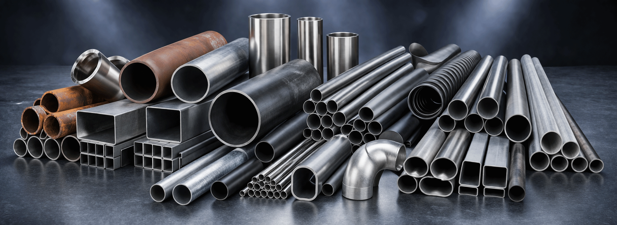 Stainless steel Seamless Pipes Tubes Stockyard