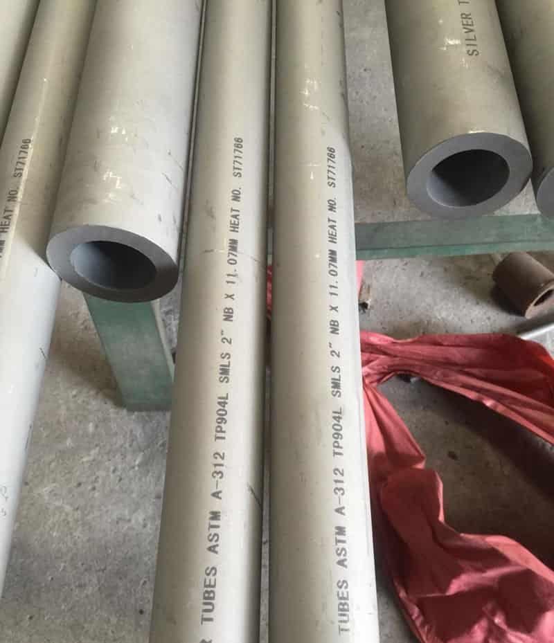  Stainless steel 904L seamless pipes